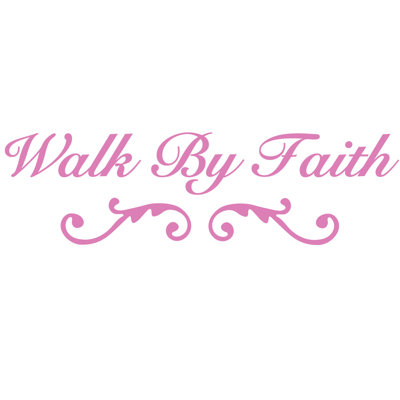 Adhésif décoratif Walk by Faith