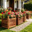 Kley Wood Planter Box-800446052
