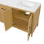 Alsup 72'' Double Bathroom Vanity with Quartz Top-95320229