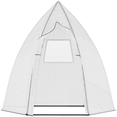 5,5 Ft B x 4,5 Ft Gewächshaus