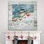 « chaleureuse christmas voeux », reproduction d’impression sur toile-25250597-40496918