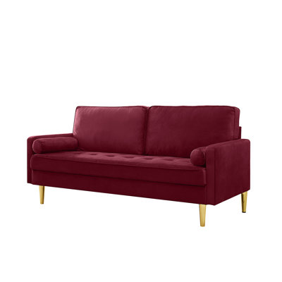 Velvet  Sofa 65 Inch