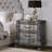 Antique Platinum 2-drawer Nightstand