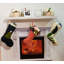 Hand Felted Wool Christmas Tree Stocking