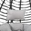 U_STYLE Chaise hamac suspendue d'extérieur pour l'intérieur avec support