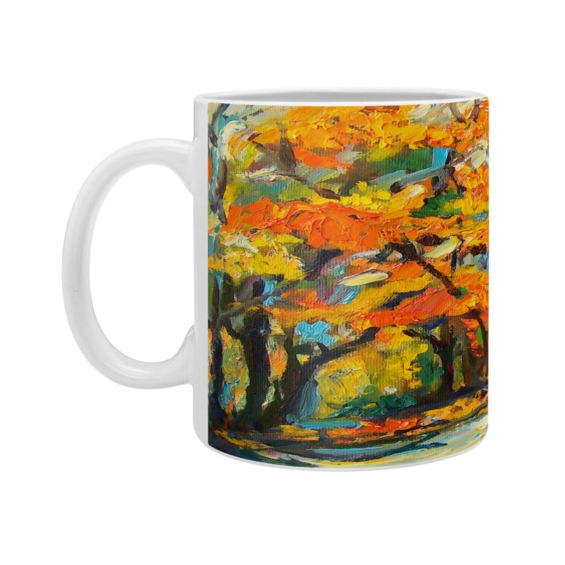 Grande tasse à café en céramique ginette fine art