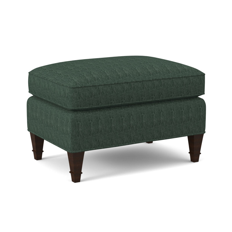 Everton Ottoman, Margaret Lagoon, American Walnut