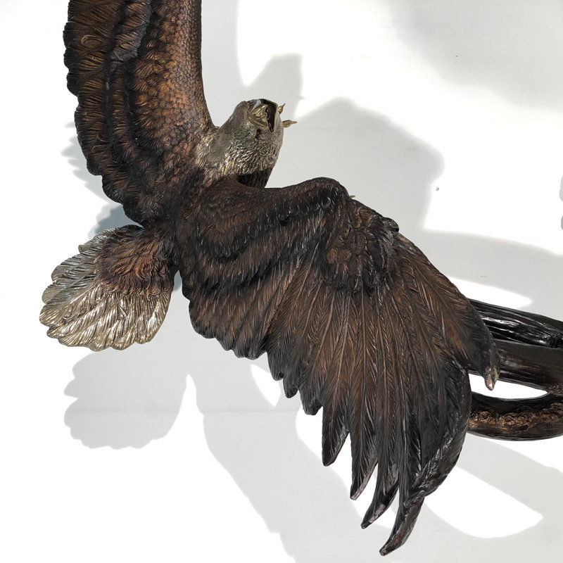 Bird Eagle Bronze Garden Statue
