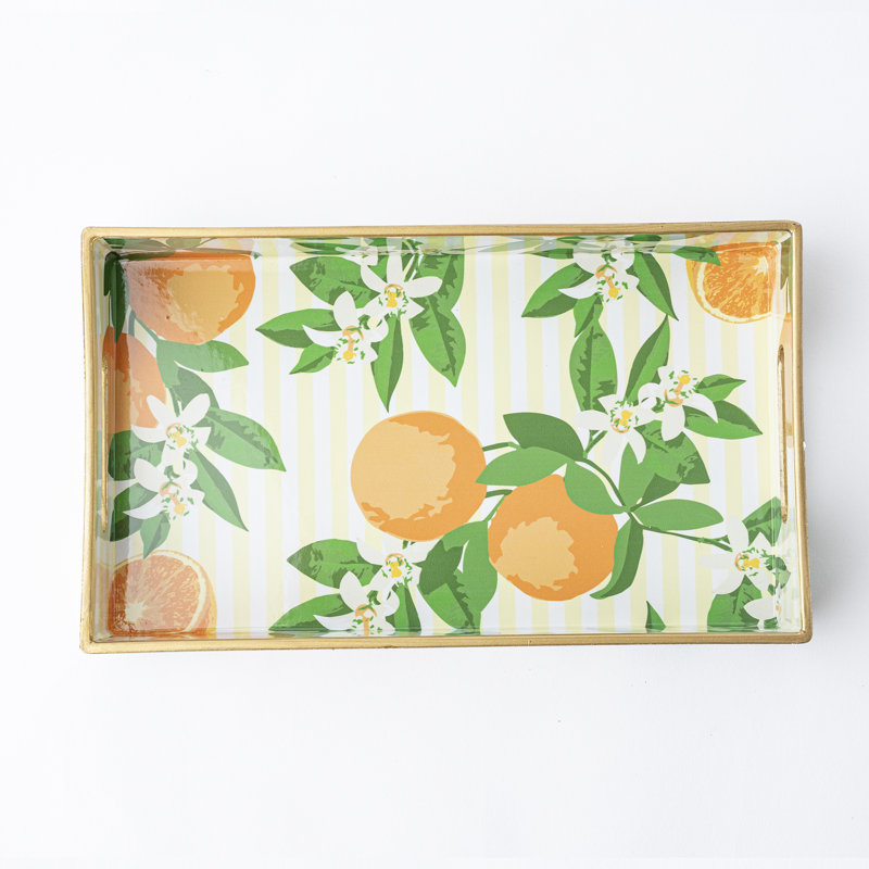 Plateau de coiffeuse fleur d'oranger
