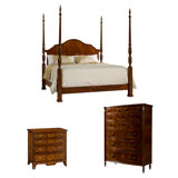 Essential King Four Poster Configurable Bedroom Set