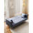 Convertible Gray Velvet , Multi-Functional For Small Apartments, Adjustable , 3 Comfort Levels, Easy Installation, 600Lbs Supported Weight-486114962