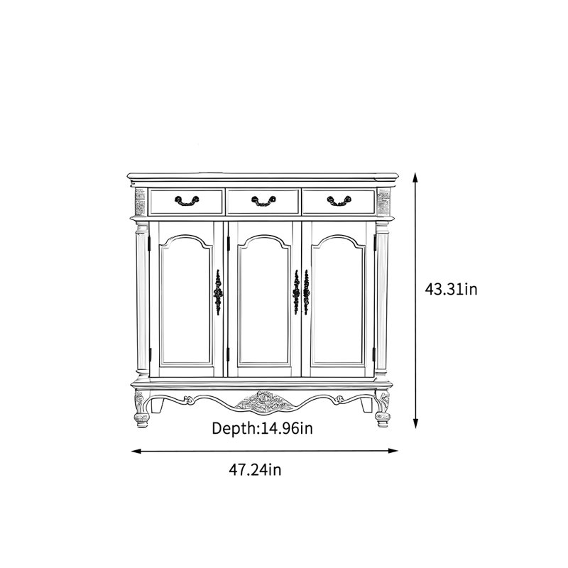 Multifunctional large-capacity storage cabinet