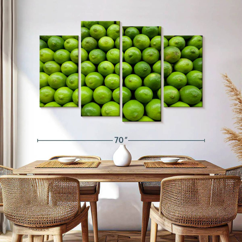 Limes empilées Yarlin, H 42 po x l 68 po
