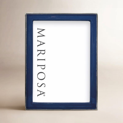 Navy Metal Picture Frame