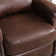 34" Wide Classic and Overstuffed Soft Pushback Recliner with Rivet