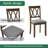 Elegant 5-Piece Wooden Dining Table Set With 4 Chairs
