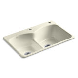 Langlade® 33" L x 22" W Drop-In Kitchen Sink