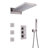 Wall Mounted Complete Shower System With Thermostatic Valve-68015795