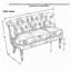 Fauteuil d'appoint individuel de style européen, siège de détente idéal pour le salon, la coiffeuse, le balcon, vert