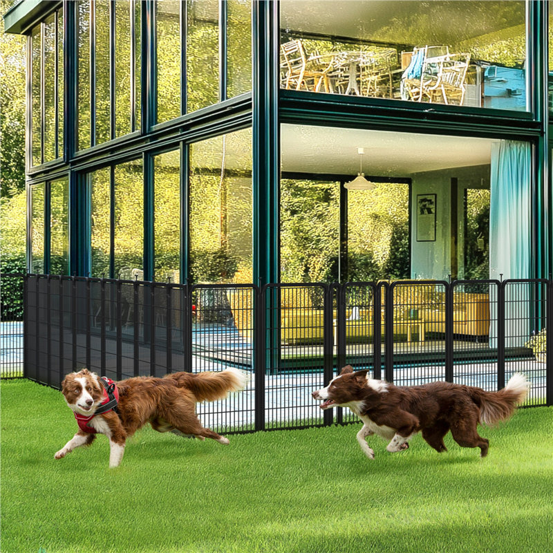 Panel Metal Exercise Pen With Door, 68cm x 100cm