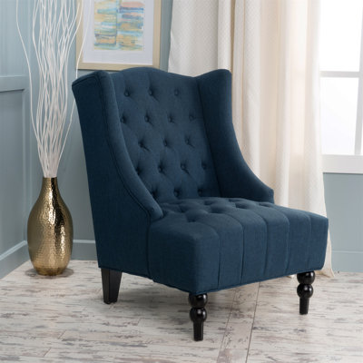 Fauteuil à oreilles rembourré