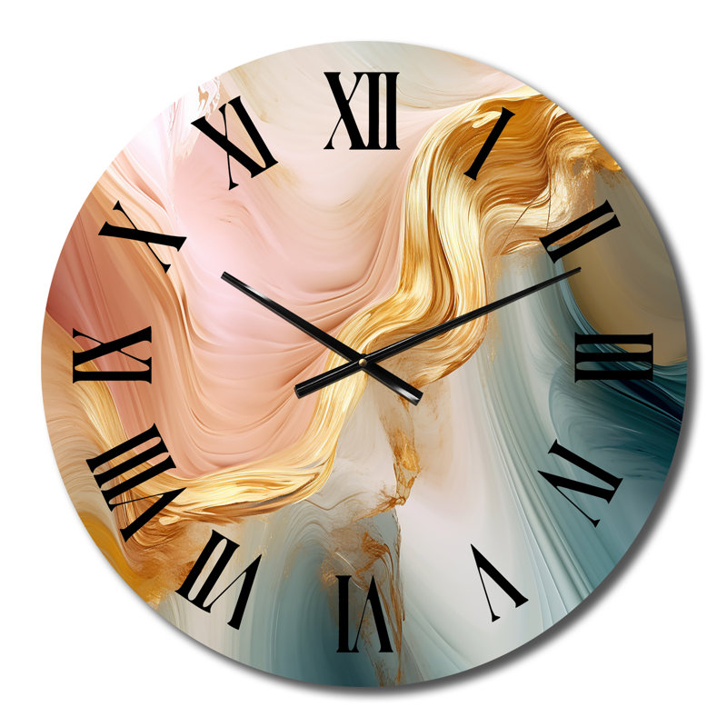 Horloge murale Exquise Wave Harmony, Petit