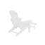 Méridienne d'extérieur, fauteuil Adirondack avec porte-gobelet intégré-628452876