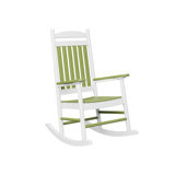 Casual Back Outdoor Rocker Chair