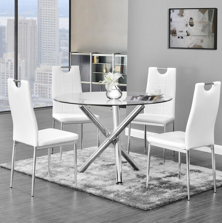 Chaise d'appoint Spickard, Blanc