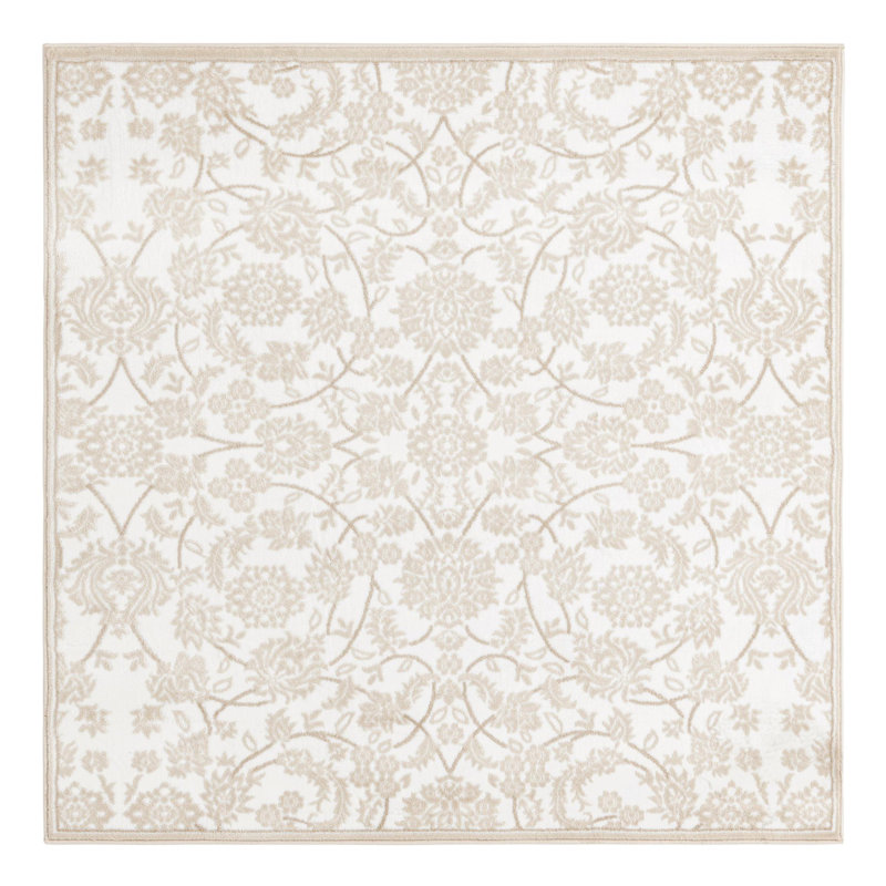 Tapis oriental analogique Analise, Carré 5 pi 3 po