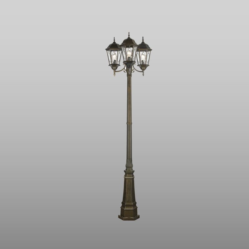 Annagret Lamp Post (Full), Black/Bronze