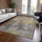 Fargo Washable Abstract Indoor / Outdoor Rug-145238582