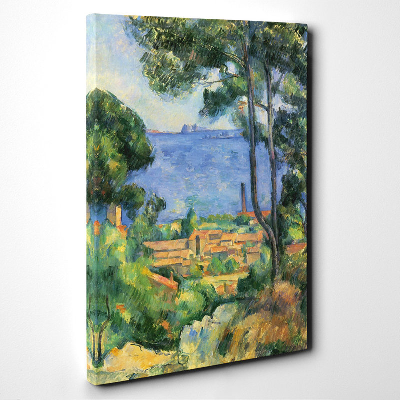 Landscape (4) by Paul Cézanne - Wrapped Canvas, 100cm H x 70cm W