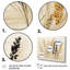 Décoration murale rétro 5 pièces Botanica Herbs I - Herbs-2064983579