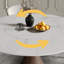 Table de salle à manger Revolution: table de cuisson intégrée avec fonction de rotation à 360 °-551480954-551480952