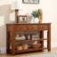 Console en bois massif 48,82 po Donik-452252137-458697930-458697931