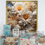 «White and Orange Daisy Efflorescence Waltz» sur toile imprimée-1581301897-1581301896