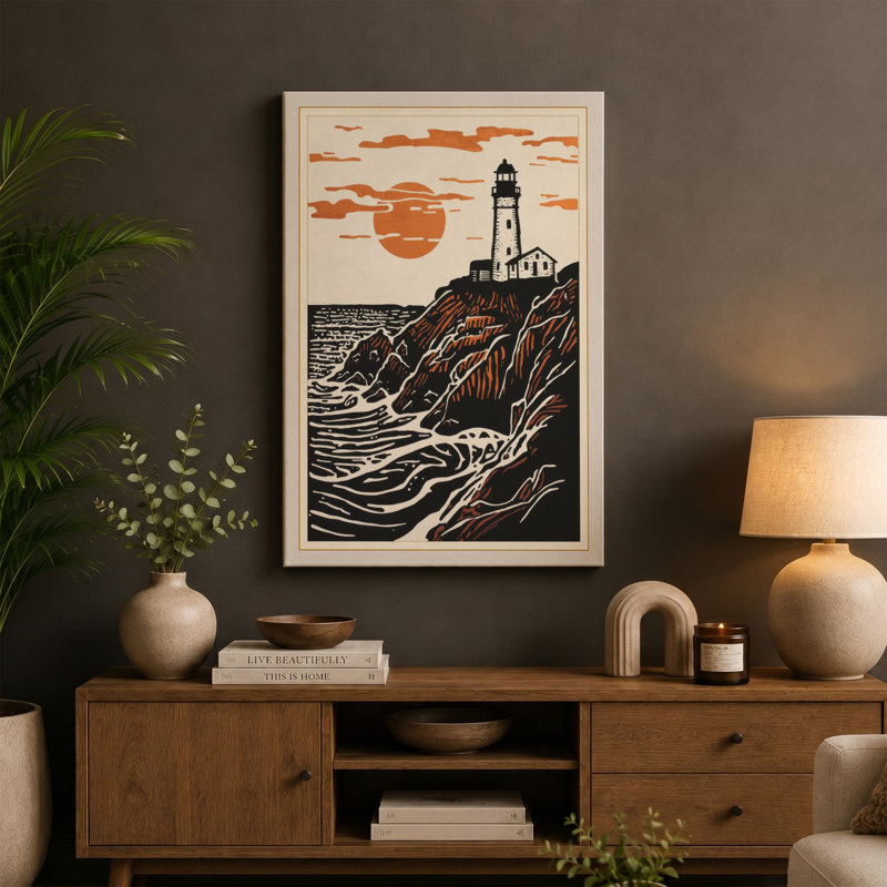 Print, 30x20 - 76.2 x 50.8 cm, Teal Border