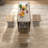 5 Pieces Folding Rectangular Dining Table Set