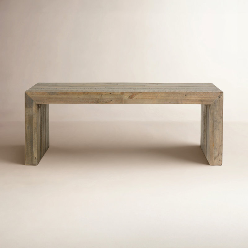 Emogene Franconia Solid Wood Sled Coffee Table