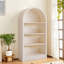 Bibliothèque moderne simple en bois manufacturé-106616625