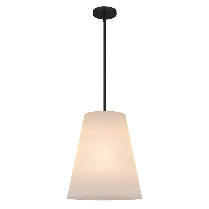 Suspension Peregrine à 1 lumière, noir mat, Matte Black