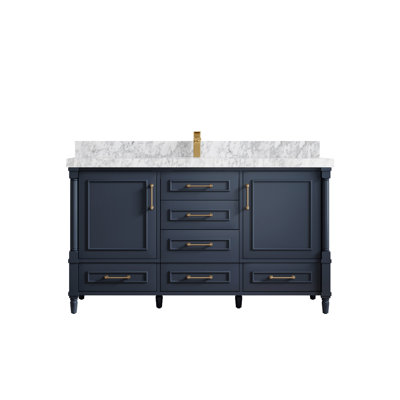 Ensemble de meuble-lavabo simple 60 po Aberdeen
