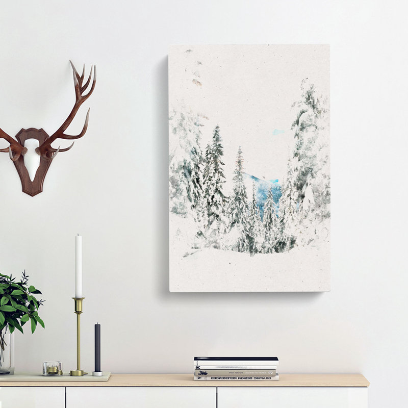 Winter Trail - Wrapped Canvas, 60cm H x 40cm W x 3cm D
