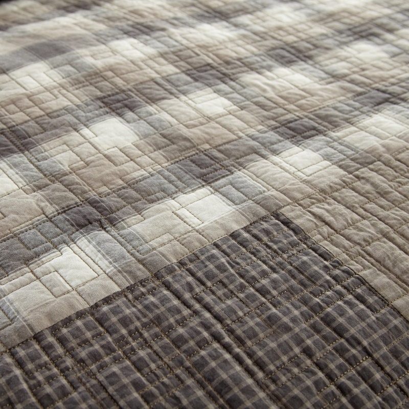 Taie décorative matelassée Donna Sharp Smoky
