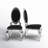 Amity Upholstered King Louis Back Side Chair with Stainless Steel Frame-1641067863-1641067880