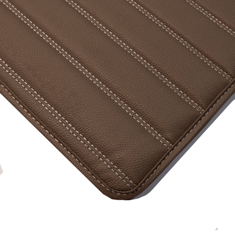 Tapis de porte antidérapant, Brun, L 40 po x l 46 po