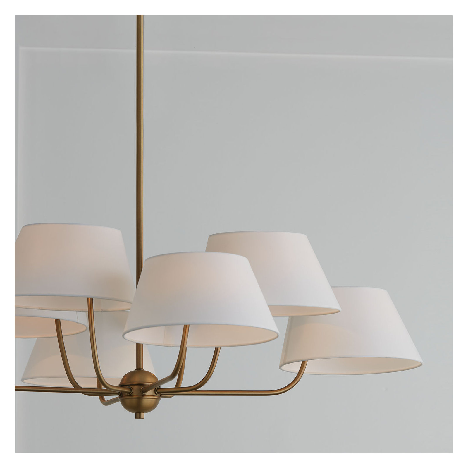 Arielle Dimmable Chandelier, 21.5" H x 40" W