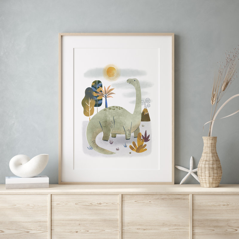 Reproduction d'art de dinosaure