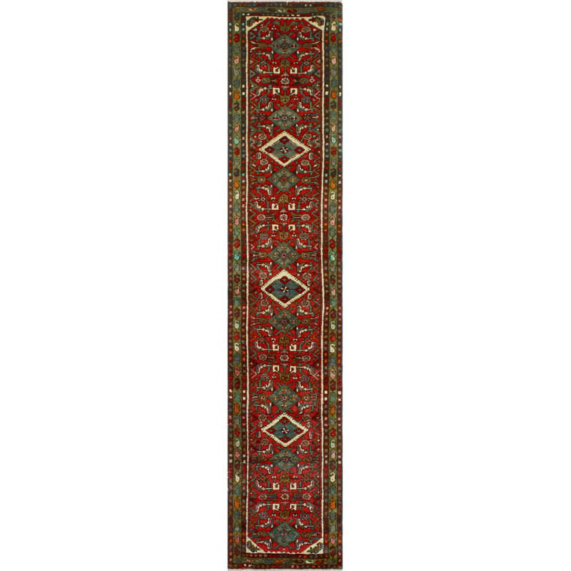 Khylar Distressed Evelyn Red Runner
